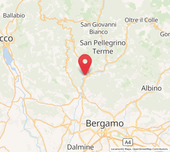 Map of Ubiale, Lombardy