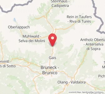 Map of Uttenheim, Trentino-Alto Adige