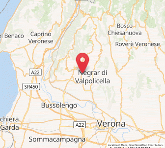 Map of Valgatara, Veneto