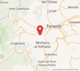 Map of Valle San Giovanni, Abruzzo