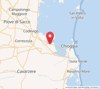 Map of Valli, Veneto