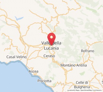 Map of Vallo della Lucania, Campania