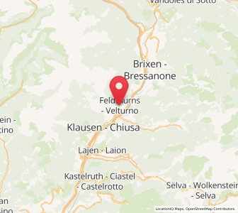 Map of Velturno, Trentino-Alto Adige