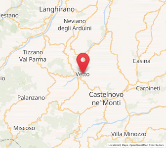 Map of Vetto, Emilia-Romagna