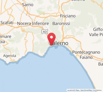 Map of Vietri sul Mare, Campania