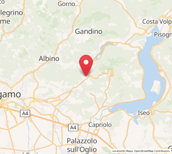 Map of Vigano San Martino, Lombardy
