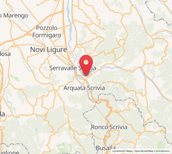 Map of Vignole Borbera, Piedmont