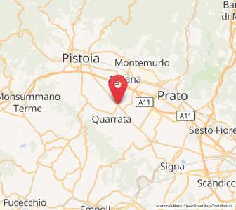 Map of Vignole-Olmi, Tuscany