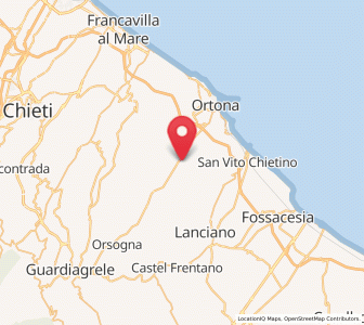 Map of Villa Caldari, Abruzzo
