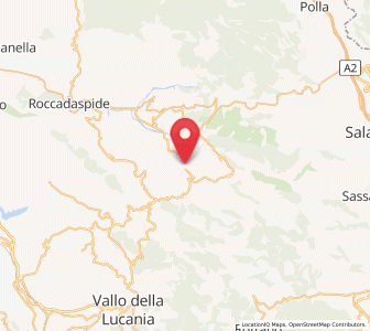 Map of Villa Littorio, Campania