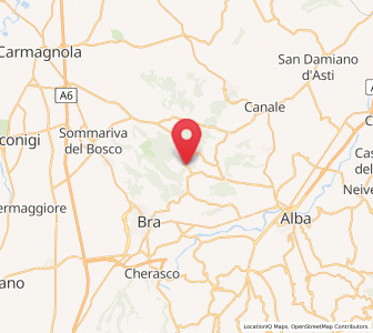 Map of Villa, Piedmont