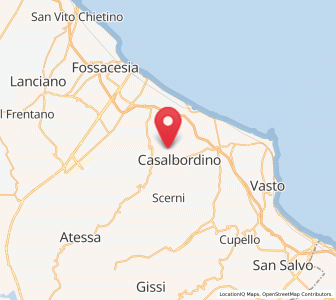 Map of Villalfonsina, Abruzzo