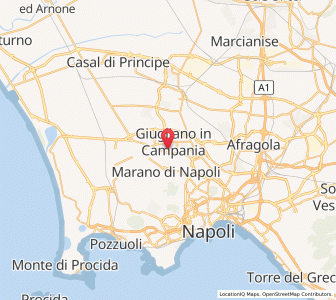 Map of Villaricca, Campania