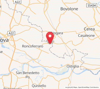 Map of Villimpenta, Lombardy
