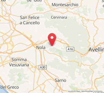 Map of Visciano, Campania