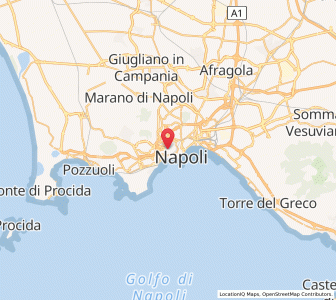 Map of Vomero, Campania