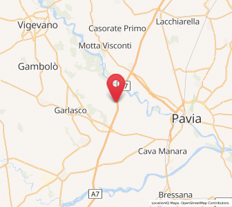 Map of Zerbolò, Lombardy