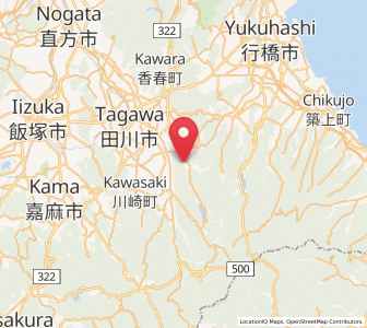 Map of Aka, Fukuoka