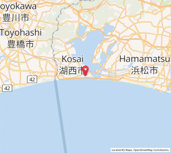 Map of Arai, Shizuoka