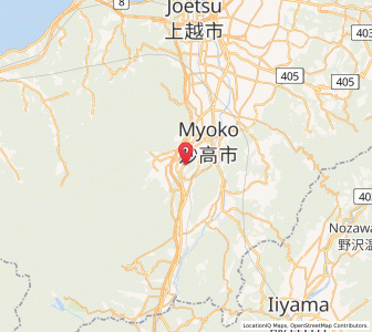 Map of Arai, Niigata