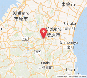 Map of Chōnan, Chiba