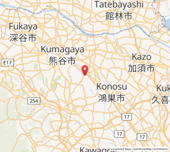 Map of Fukiage-fujimi, Saitama