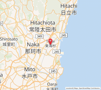 Map of Funaishikawa, Ibaraki