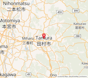 Map of Funehikimachi-funehiki, Fukushima