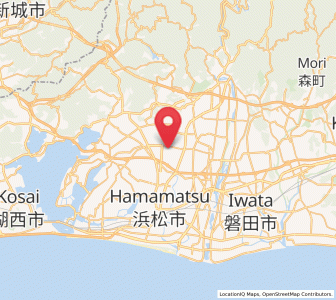 Map of Handayama, Shizuoka