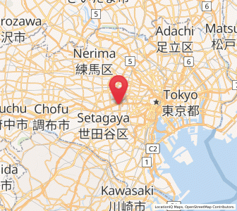 Map of Hatsudai, Tokyo