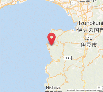 Map of Heda, Shizuoka