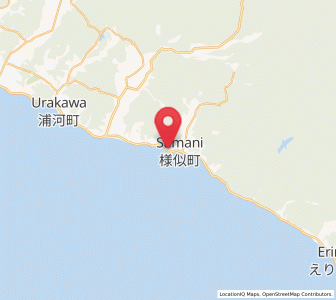 Map of Honchō, Hokkaido
