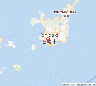 Map of Ishigaki, Okinawa
