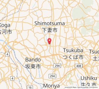 Map of Ishige, Ibaraki