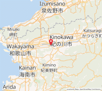 Map of Iwade, Wakayama