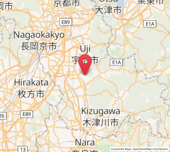 Map of Jōyō, Kyoto