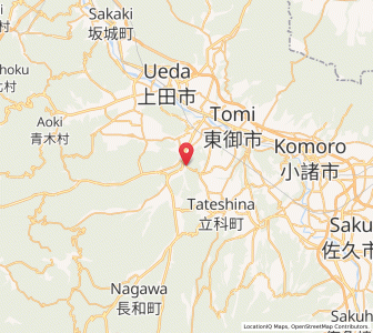 Map of Kamimaruko, Nagano