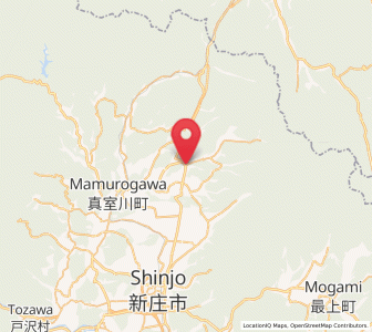 Map of Kaneyama, Yamagata