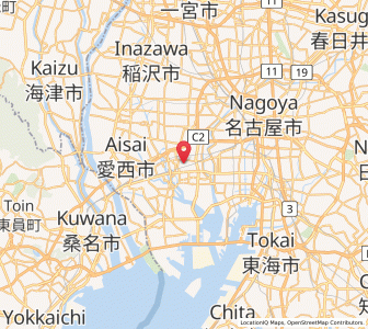 Map of Kanie, Aichi
