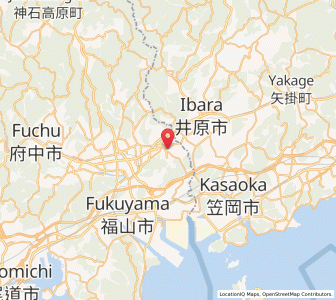 Map of Kannabechō-yahiro, Hiroshima