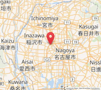 Map of Kiyosu, Aichi