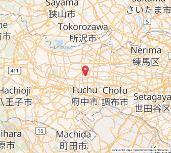 Map of Kokubunji, Tokyo