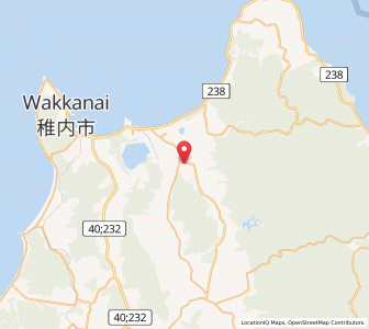 Map of Makubetsu, Hokkaido