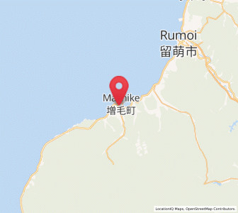 Map of Mashike, Hokkaido