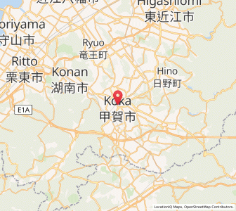 Map of Minakuchichō-matoba, Shiga