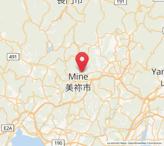 Map of Mine, Yamaguchi