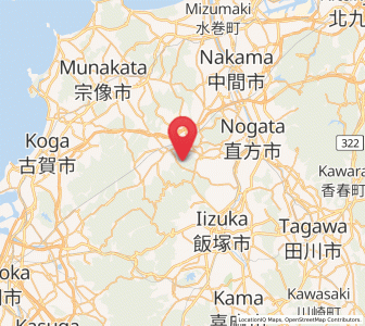 Map of Miyawaka, Fukuoka