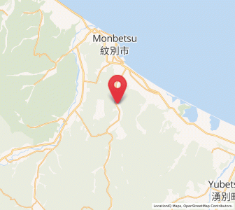 Map of Mobetsu, Hokkaido