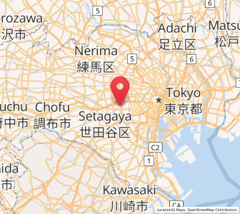 Map of Motoyoyogichō, Tokyo