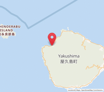 Map of Nagata, Kagoshima